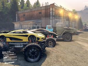 Мод Koenigsegg one1 Monster truck версия 1 для SpinTires (v13.04.15)