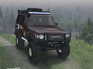Мод Toyota Land Cruiser 70 версия 2.0 для SpinTires (v03.03.16)